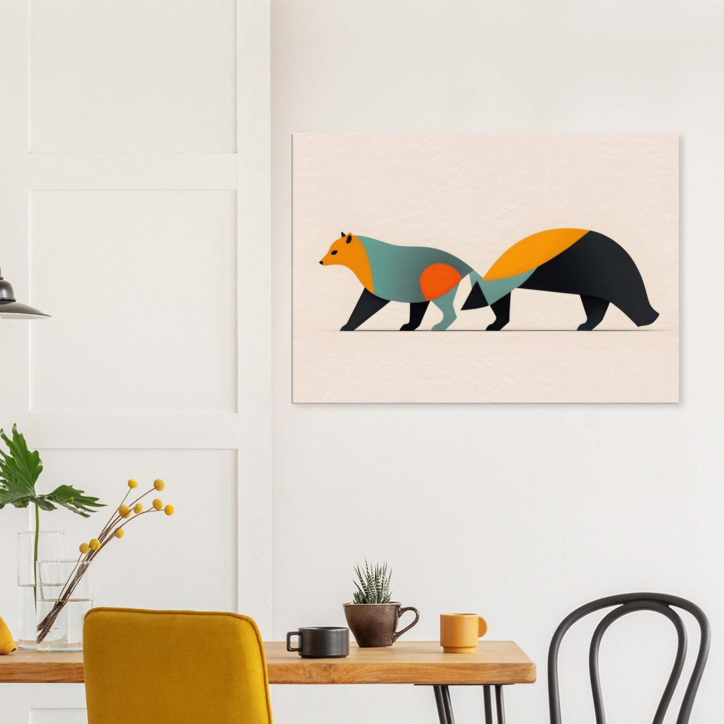 Wild Spirits - Minimalist Canvas Art for Modern Homes