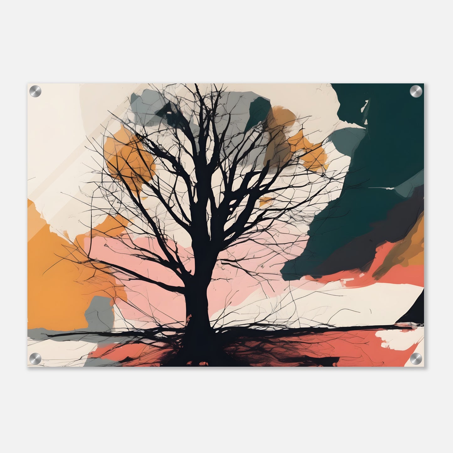 Elysian Tree - Captivating Abstract Acrylic Wall Art