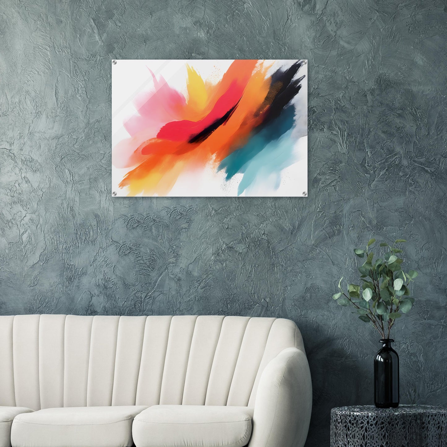 Vivid Essence: Abstract Dream Acrylic Print