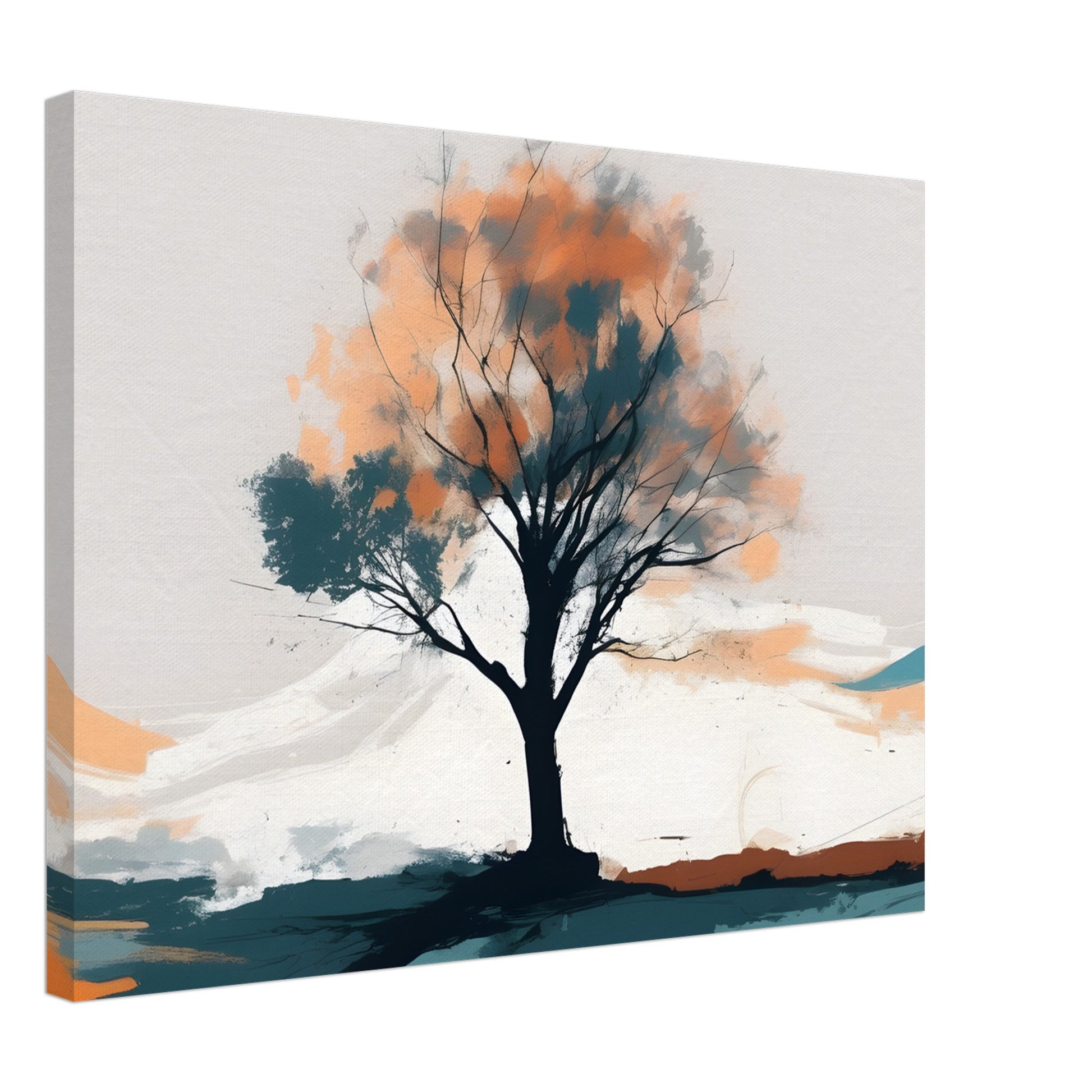 Solitude Tree Canvas Print