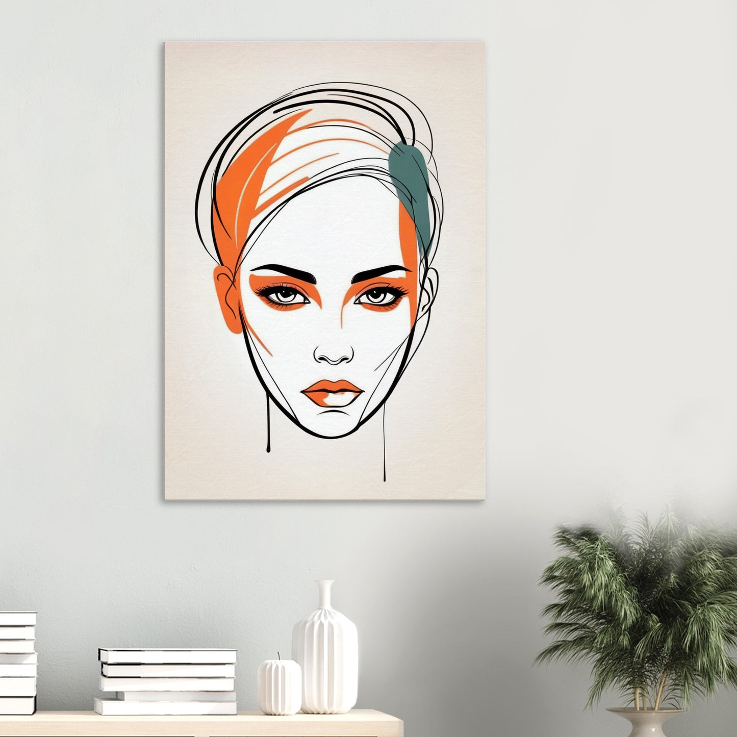 Elegance Unveiled - Minimalist Abstract Art for Modern Spaces