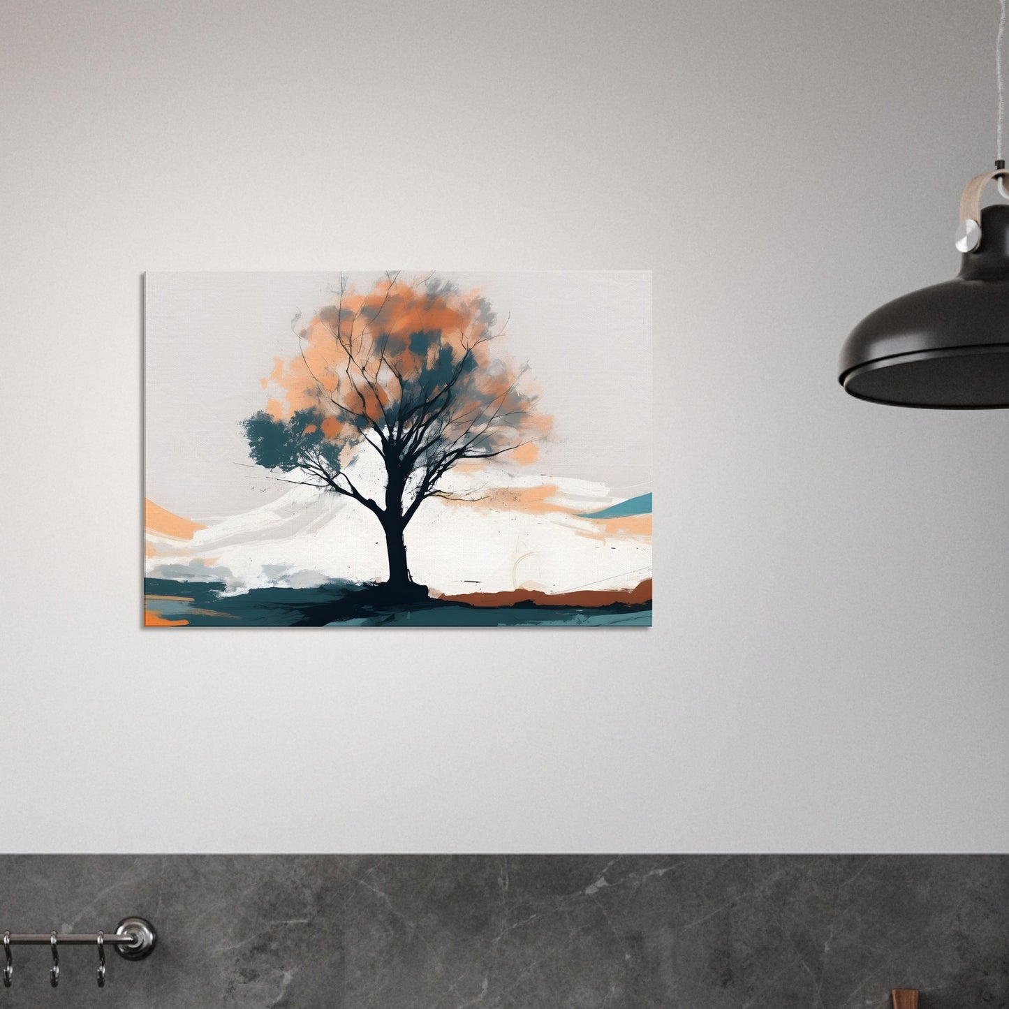 Solitude Tree Canvas Print