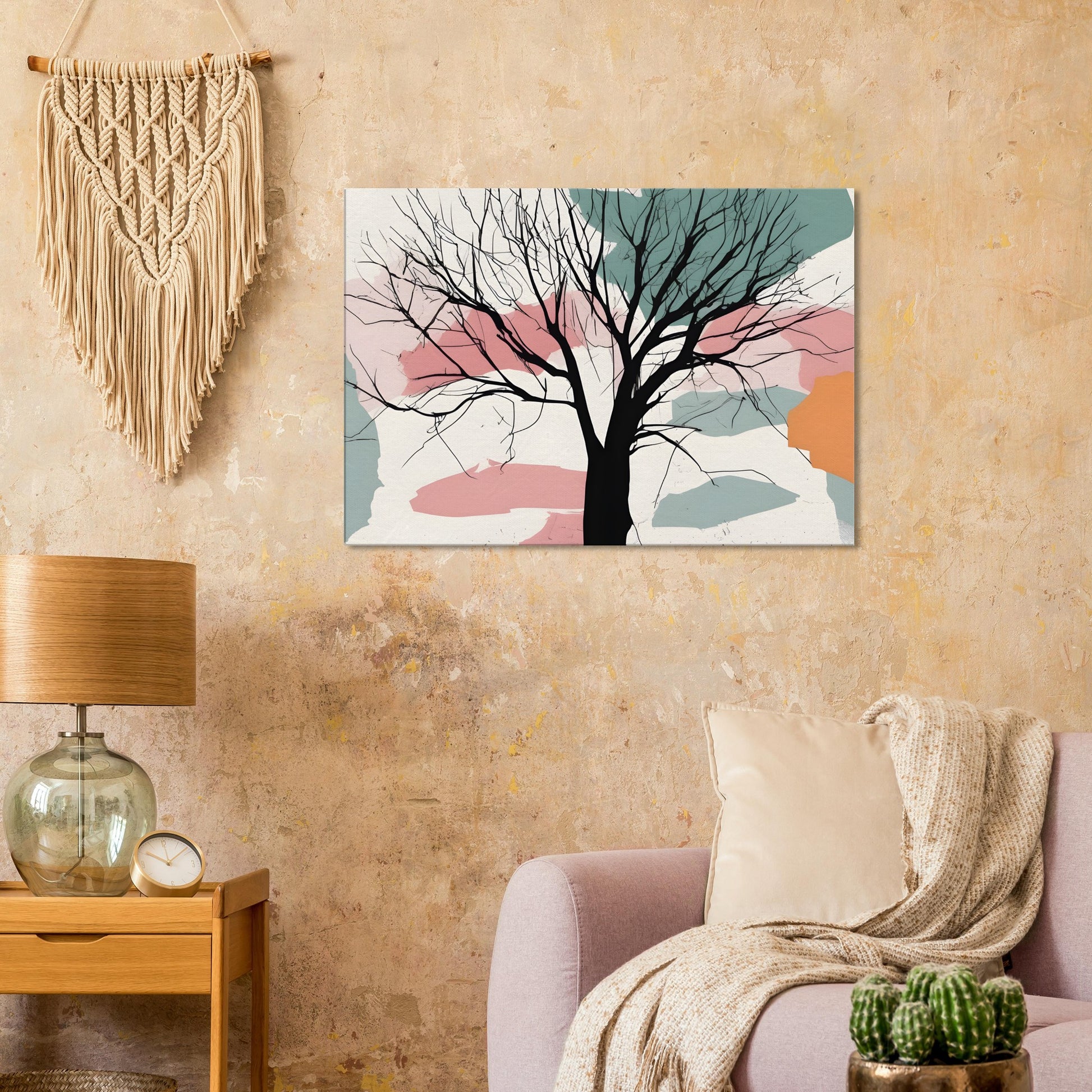 Tree Silhouette | Minimalist Abstract Wall Art