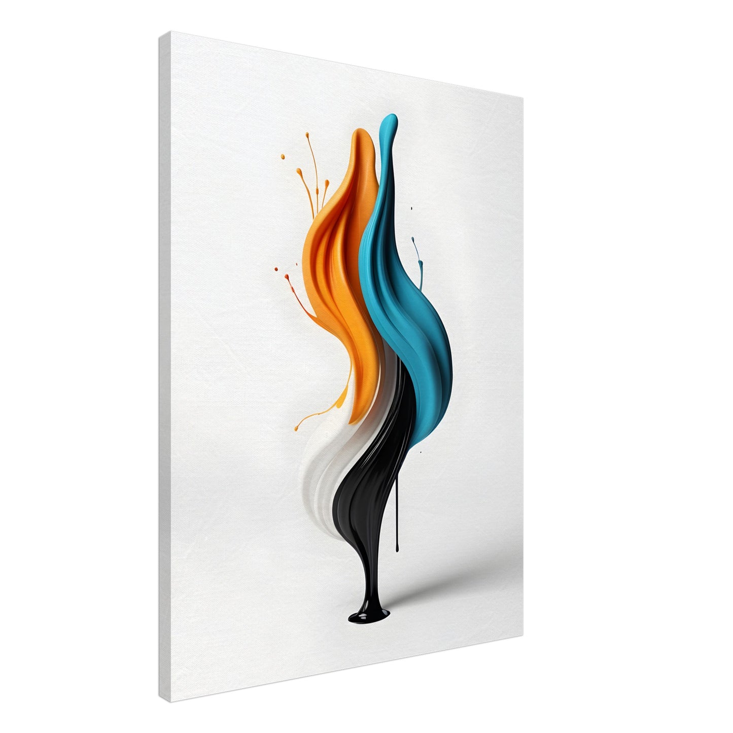 Vibrant Minimalist Abstract Canvas Print Art Decor