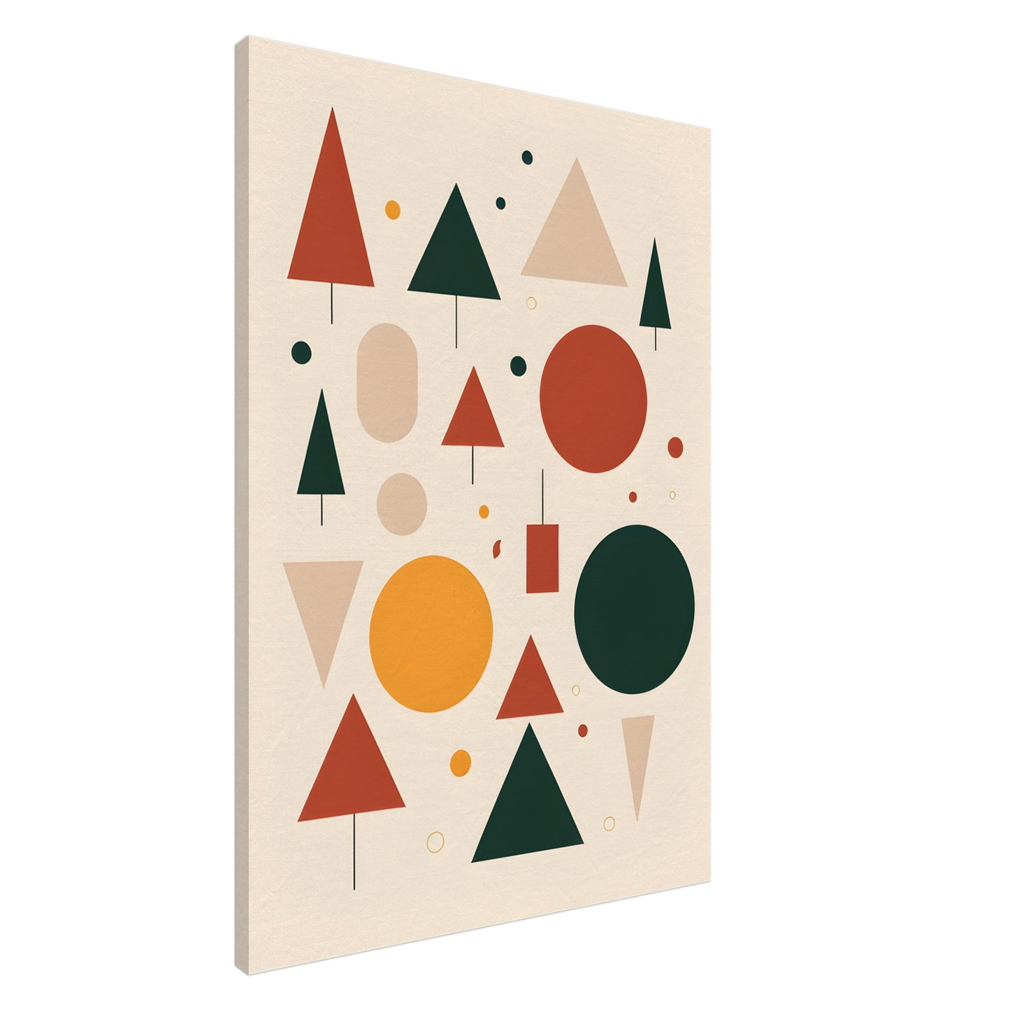 Nature* Harmony - Minimalist Christmas Canvas Art