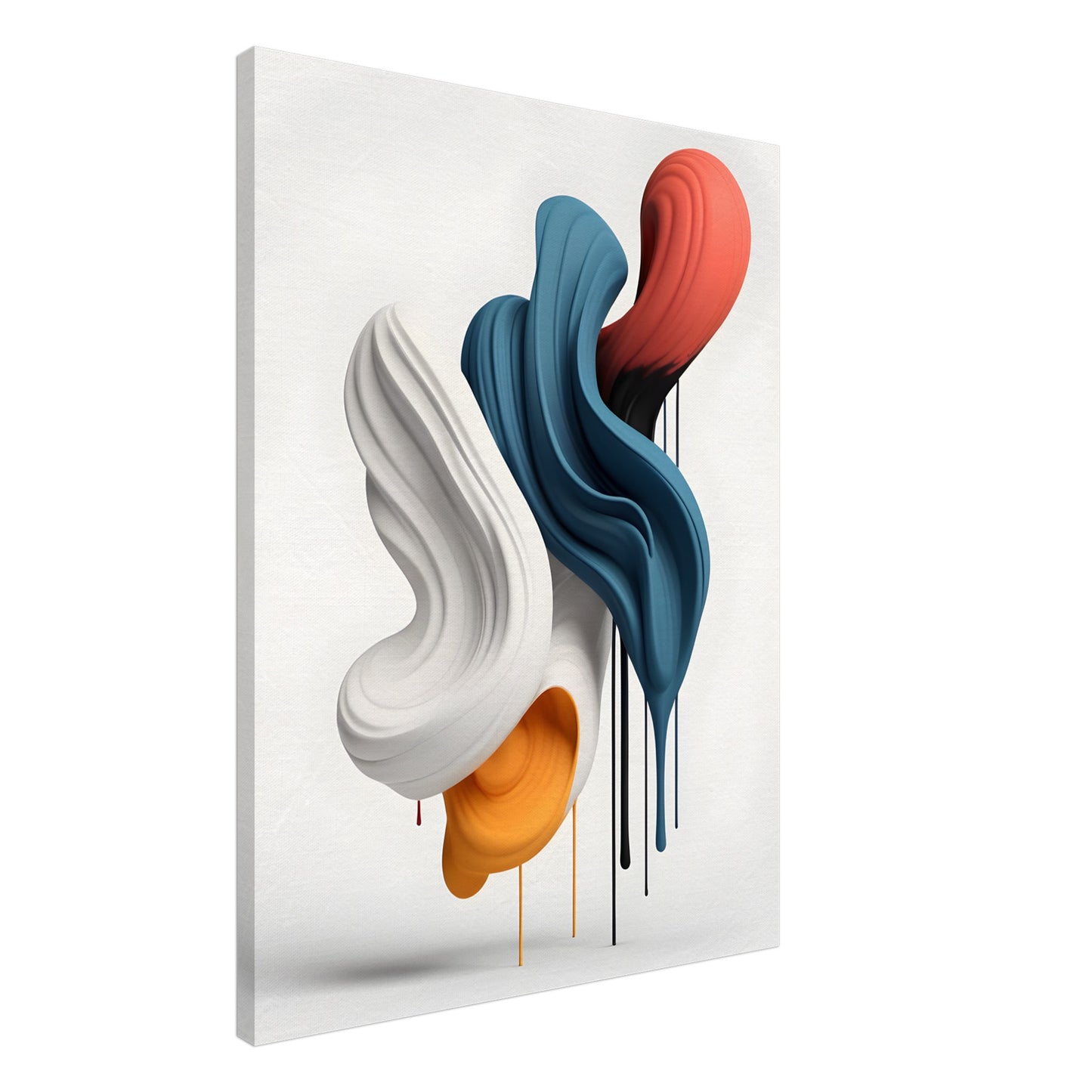 Elegant Minimalist Abstract Art Canvas Print