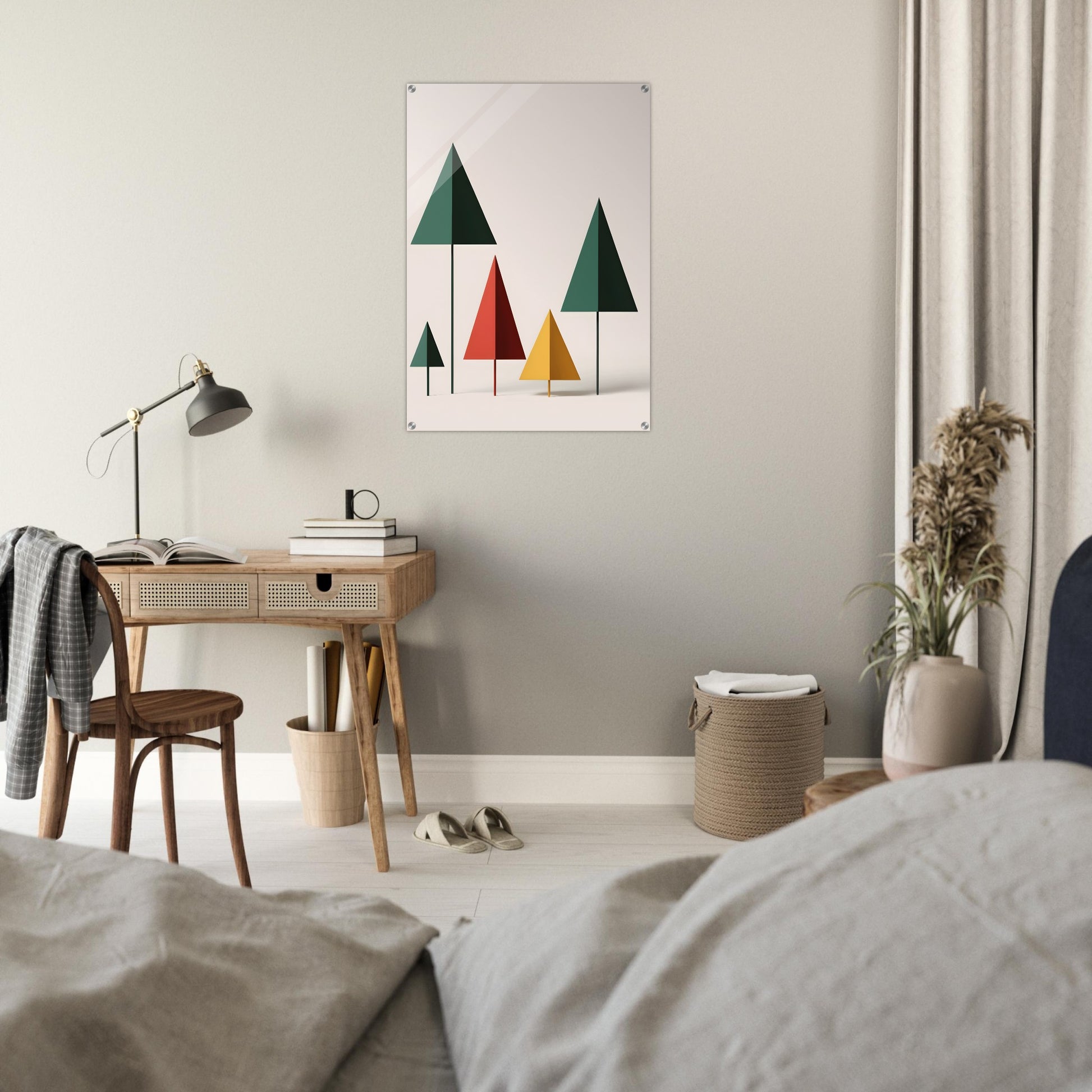 Christmas Trees - Minimalist Acrylic Wall Art