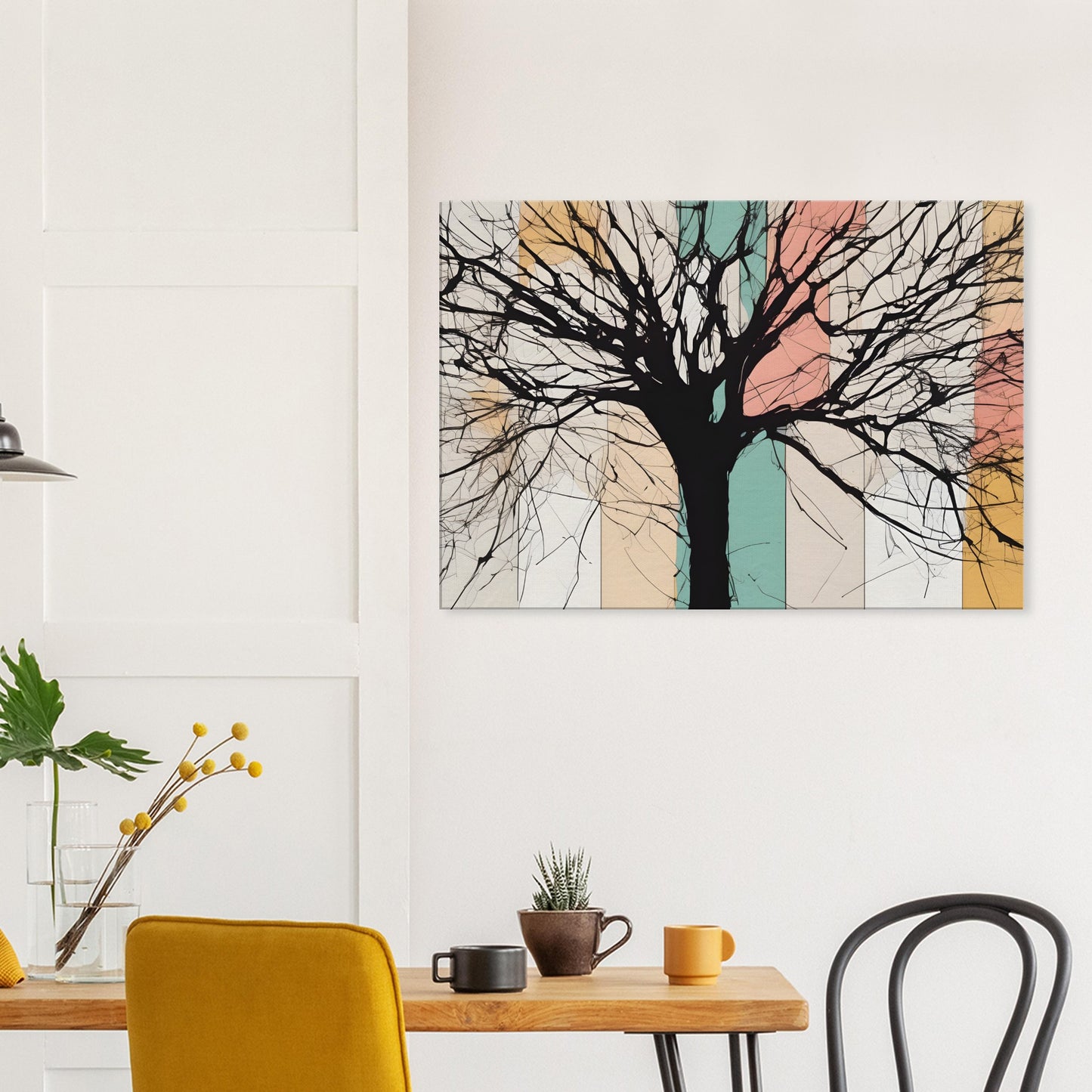 Branches - Minimalist Abstract Tree Canvas Art