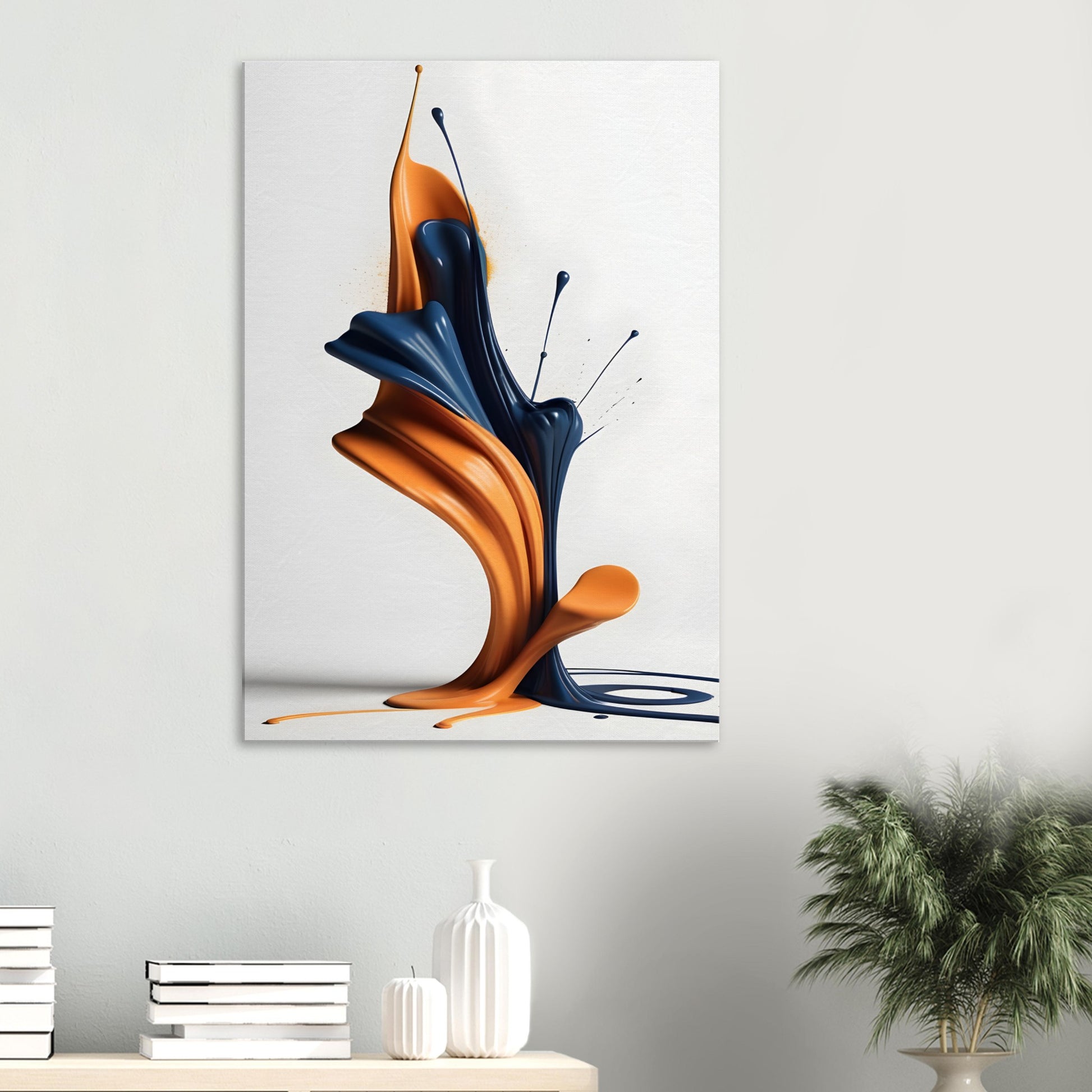 Stunning Minimalist Abstract Canvas Print Artwork