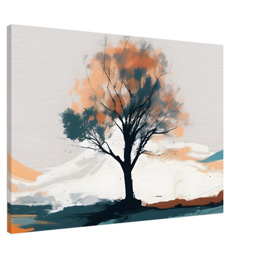 Solitude Tree Canvas Print