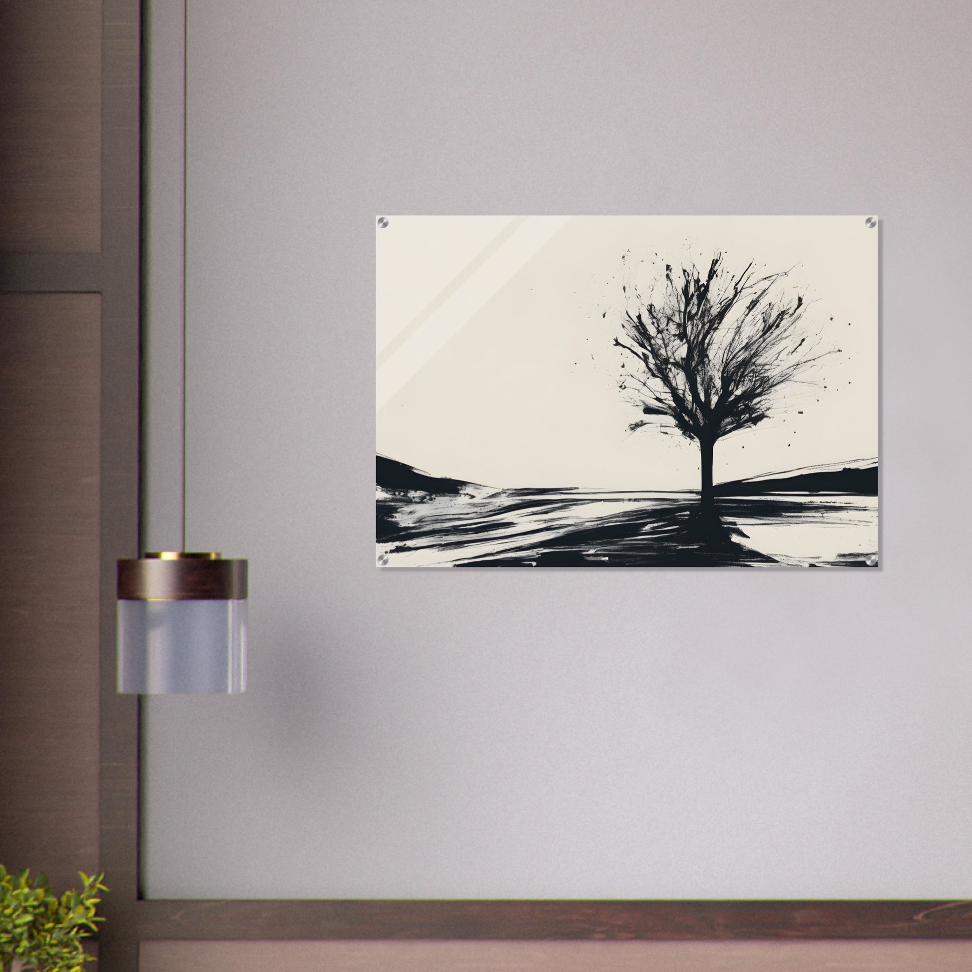 Whispers of Nature - Elegant Minimalist Abstract Wall Art