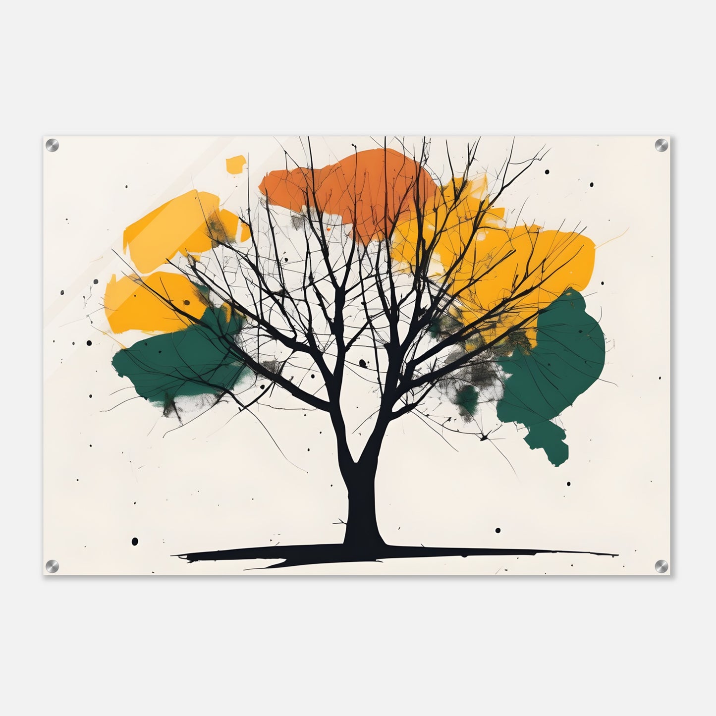 Tree Essence - Minimalist Abstract Wall Art