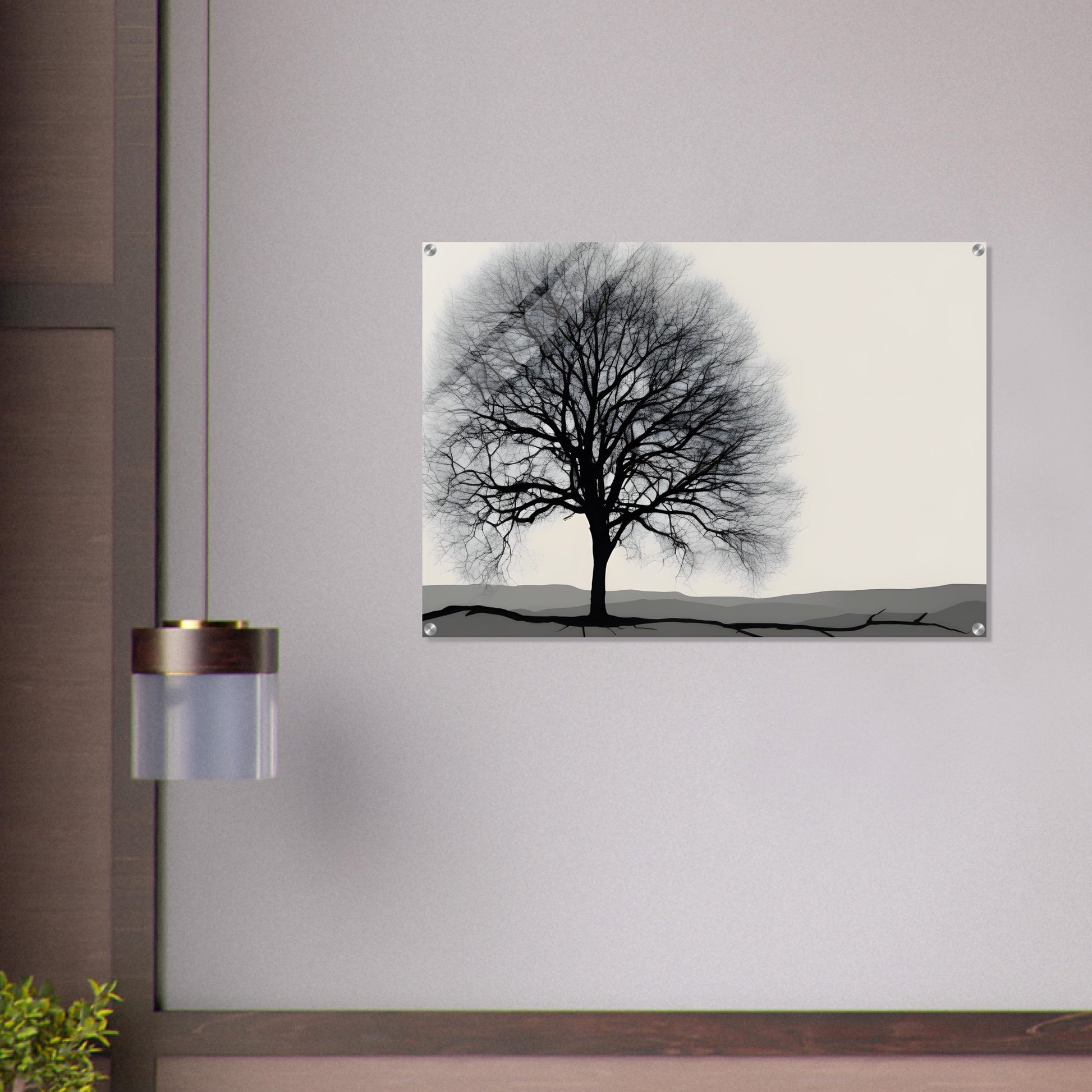 Barren Beauty - Striking Minimalist Abstract Wall Art