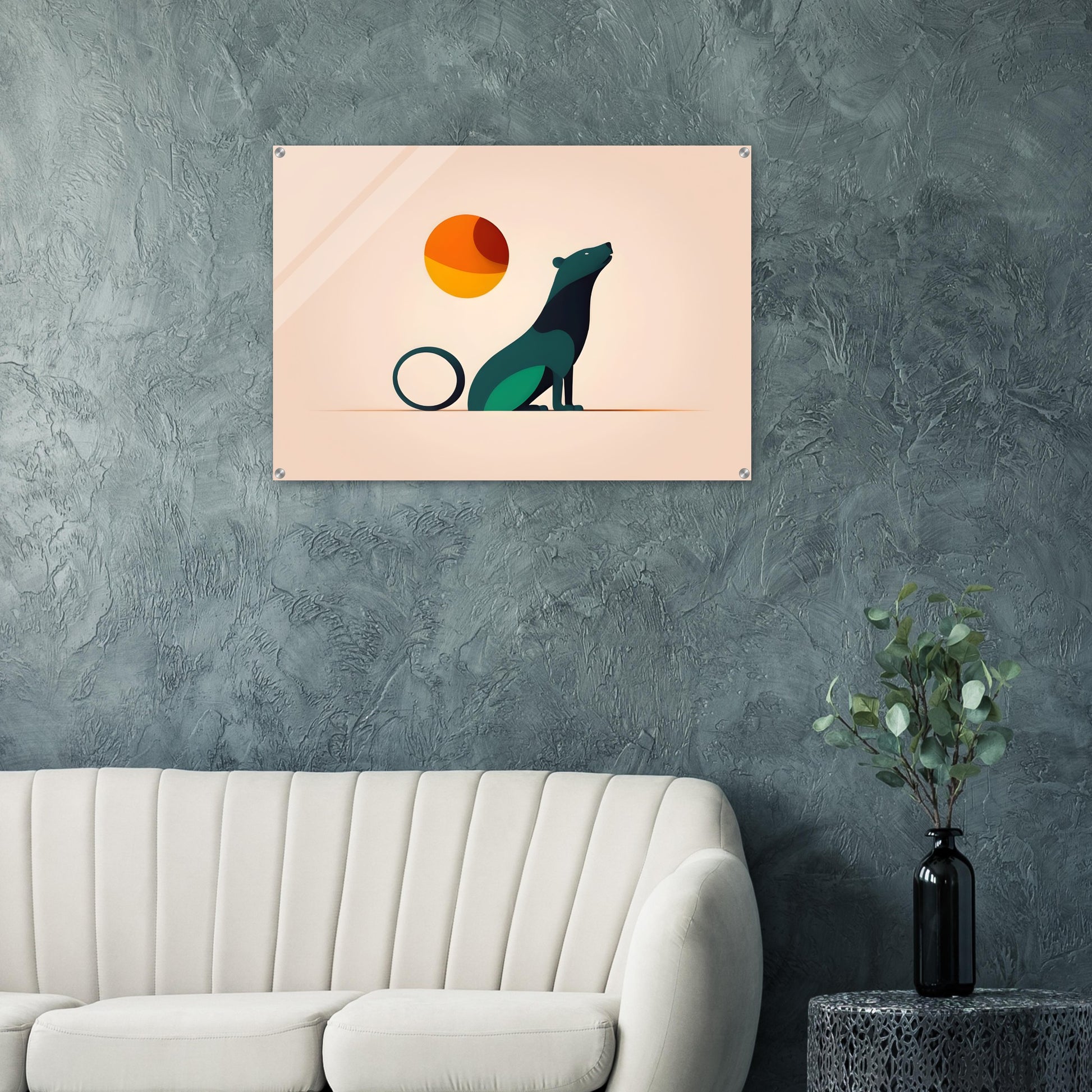 Elegance in Minimalism - Abstract Animal Art