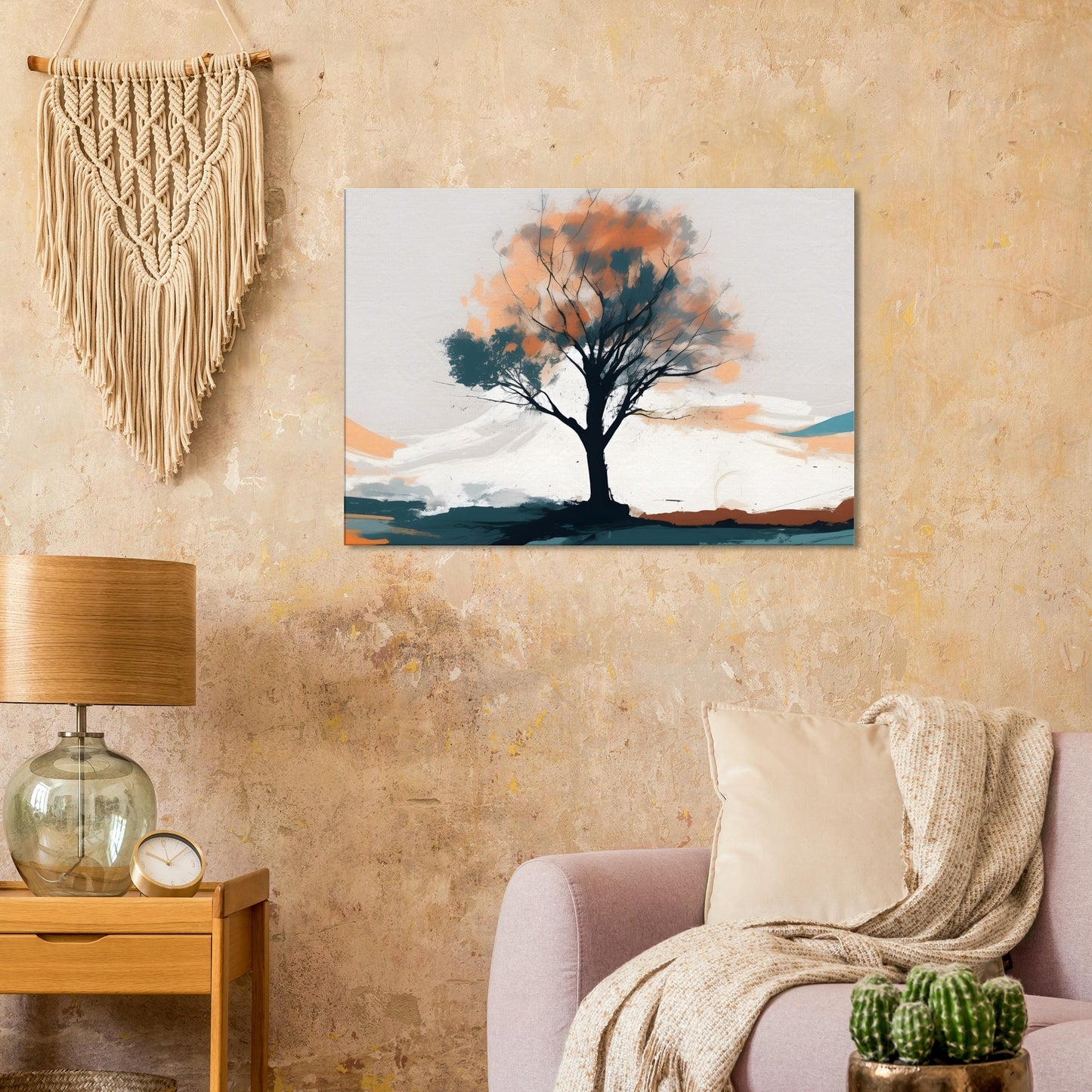 Solitude Tree Canvas Print