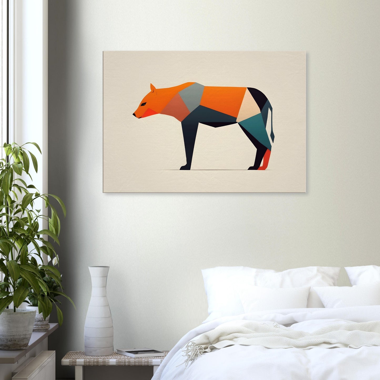 Polygonal Animal - Modern Minimalist Wall Art