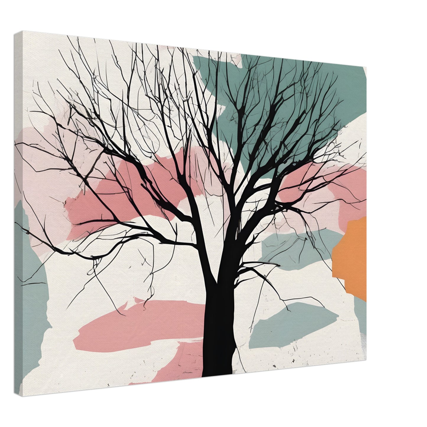 Tree Silhouette | Minimalist Abstract Wall Art