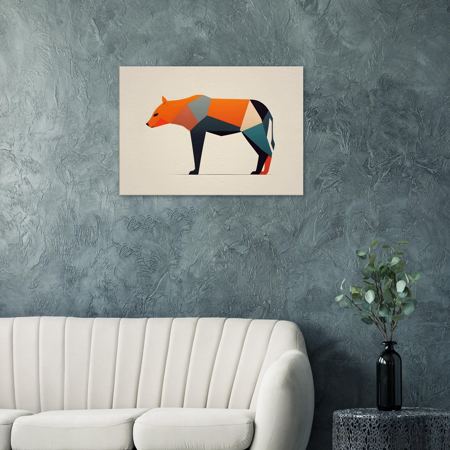 Polygonal Animal - Modern Minimalist Wall Art