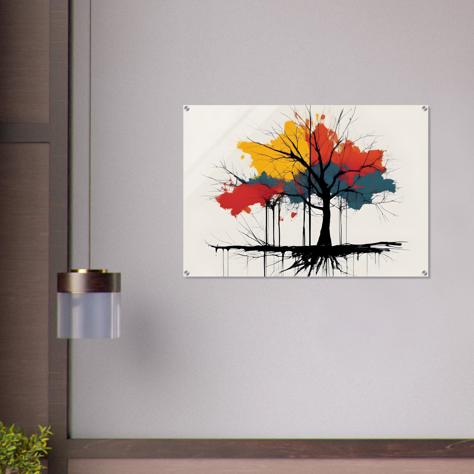 Tree Abstract Acrylic Wall Art