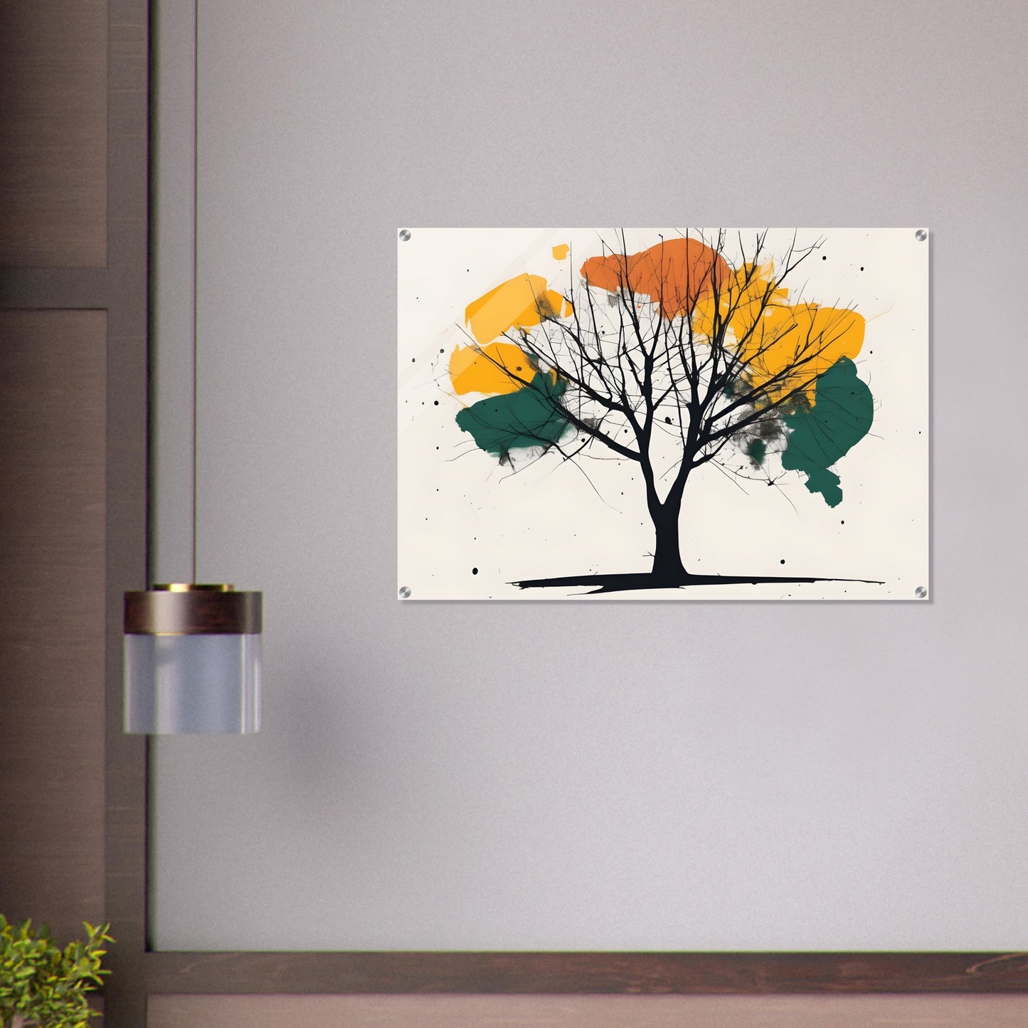 Tree Essence - Minimalist Abstract Wall Art