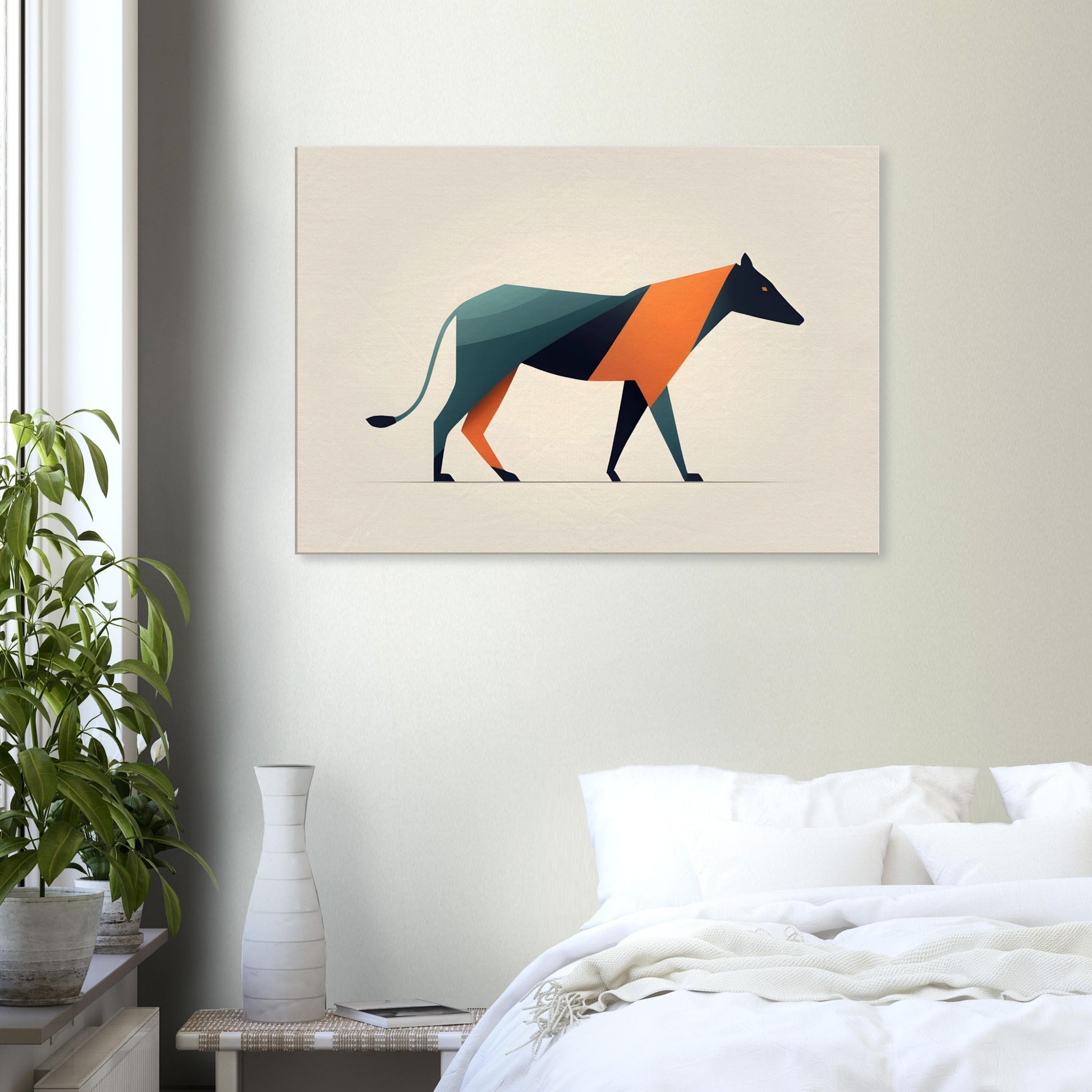 Abstract Wilderness - Minimalist Canvas Print Art