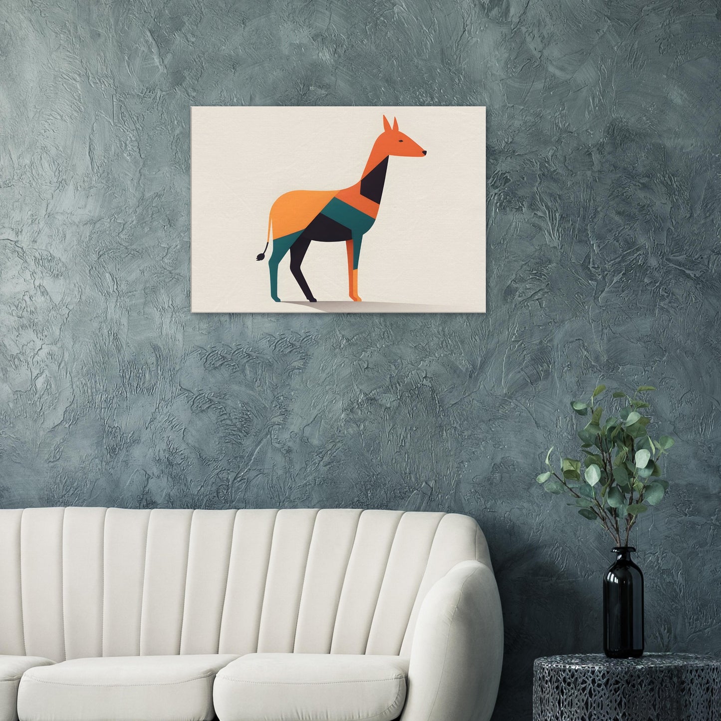 Harmony - Minimalist Abstract Animal Art for Modern Spaces